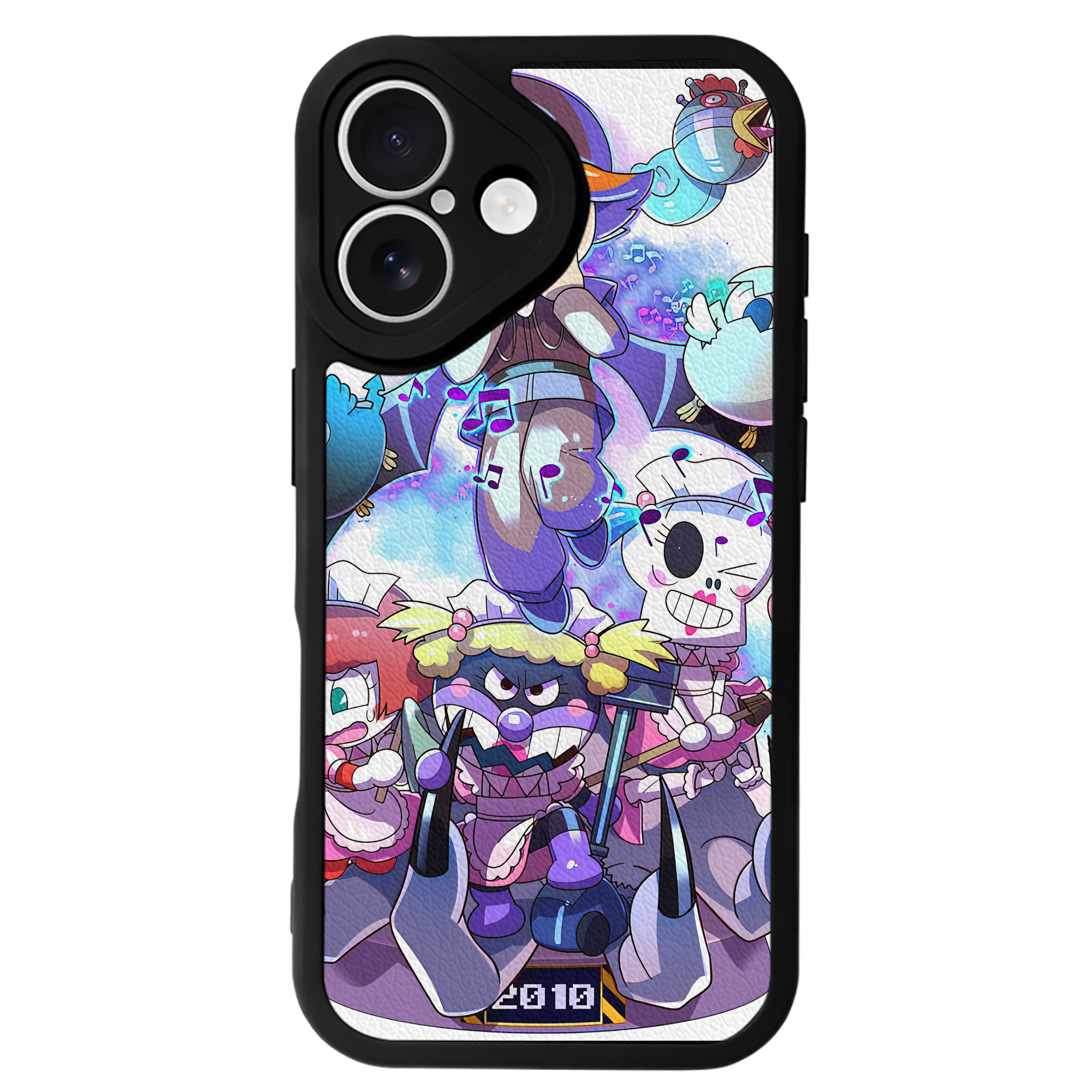 （画像用） アンパンマン Anpanman 【iPhone 16シリーズ対応】シリコンスマホケース（レザー調） 材質：シリコン